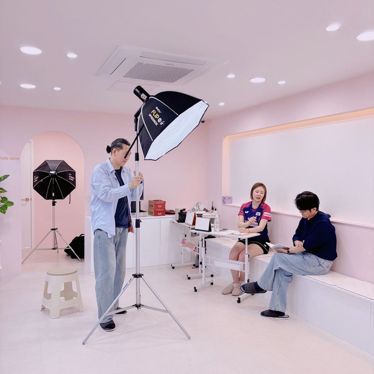 월간탁구 촬영 & 인터뷰