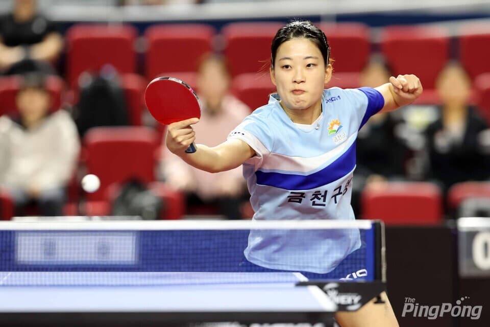 유은총, 실업탁구챔피언전 여자단식 우승 4