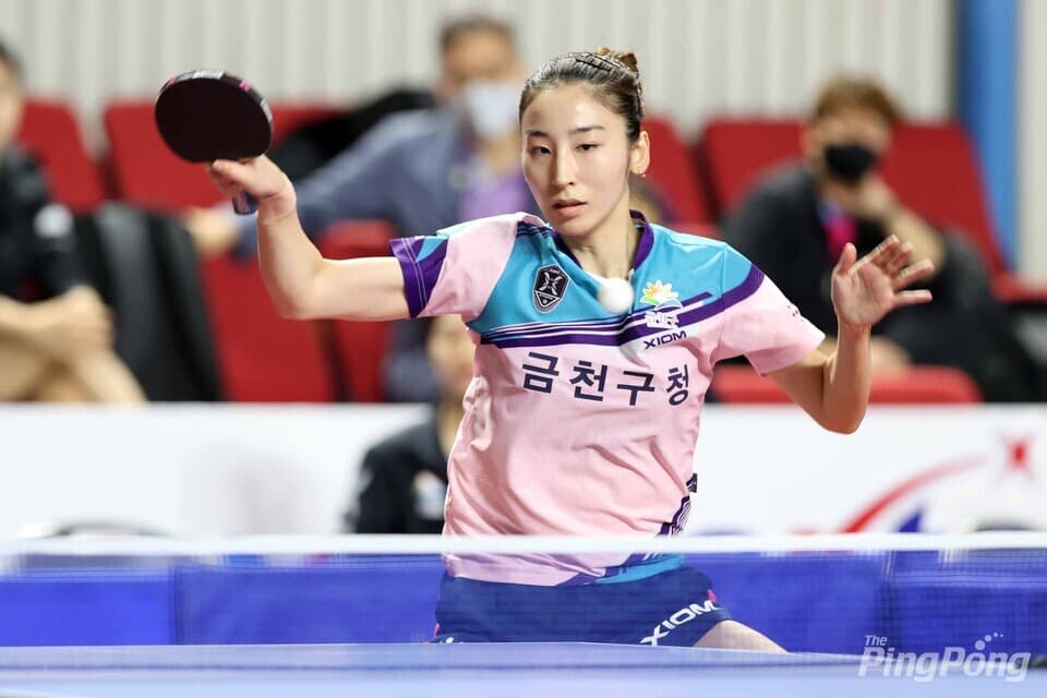 유은총, 실업탁구챔피언전 여자단식 우승 5