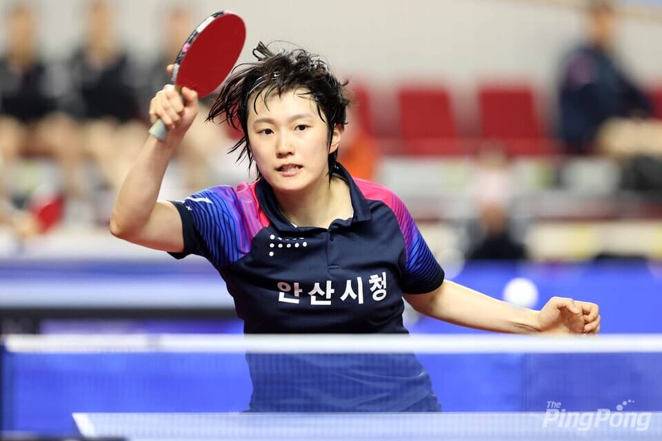 유은총, 실업탁구챔피언전 여자단식 우승 7